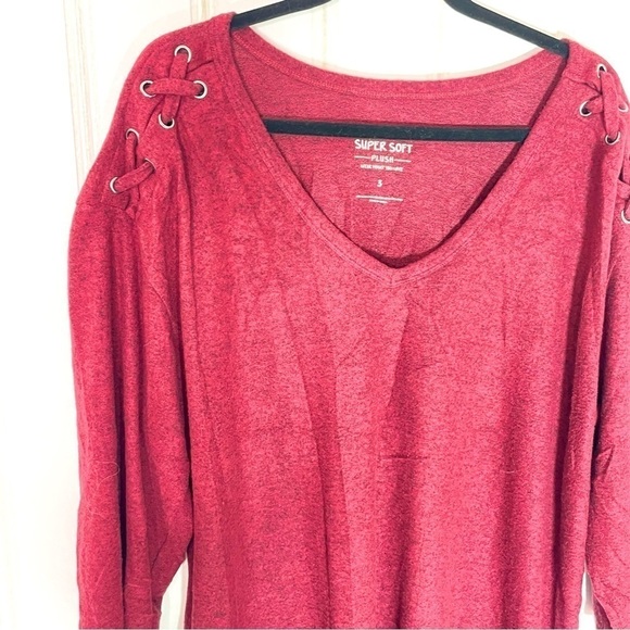 Torrid Cranberry Super Soft Sweater 028 - Picture 6 of 8